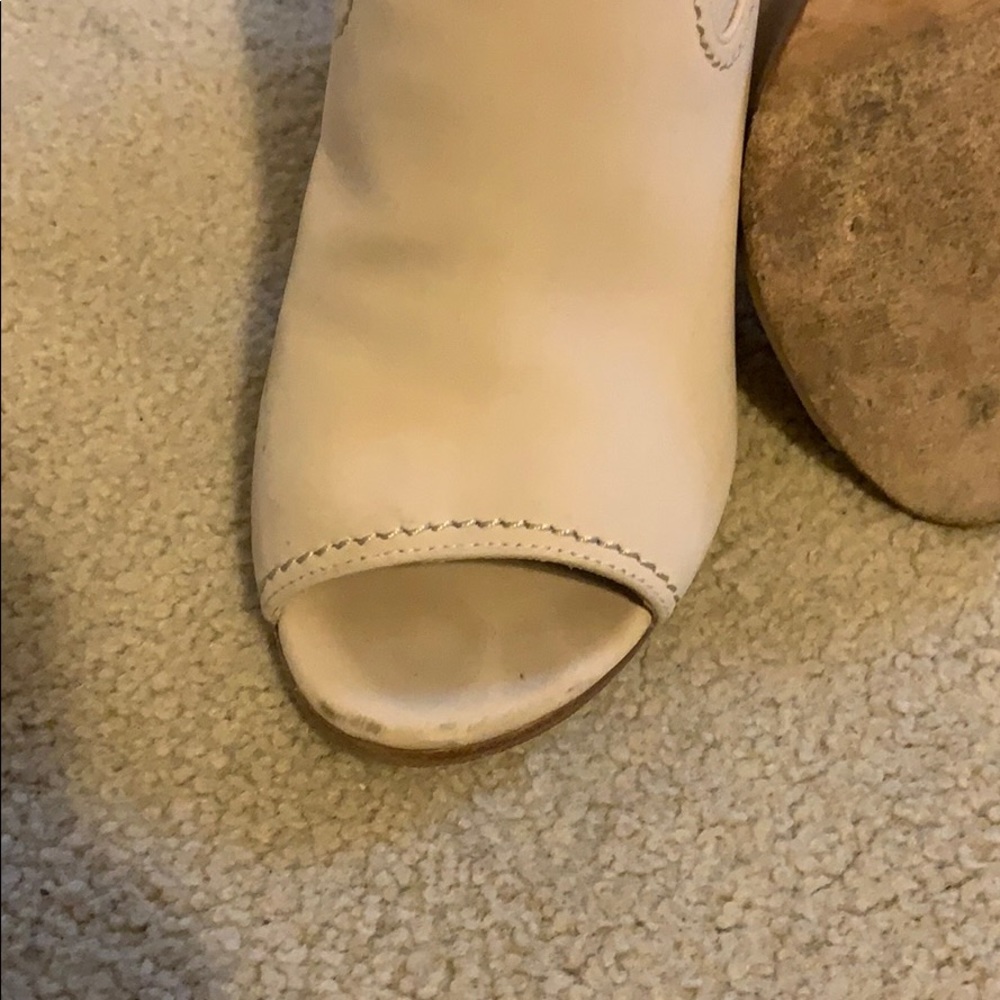 Stuart Weizman Peep Toe Bootie - image 4